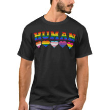 Drapeau HUMAN LGBTQ Mois Gay pride Transgenre