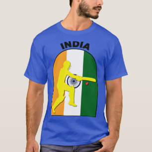 T-shirt Drapeau indien de tireur
