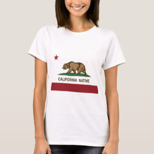 T-shirt Drapeau indigène de République de la Californie