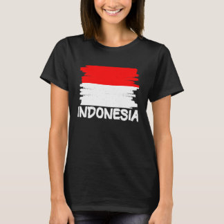 T-shirt Drapeau Indonésie cool