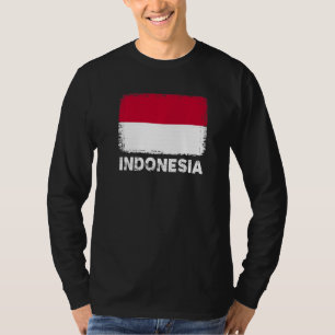 T-shirt Drapeau Indonésie  Soutenir les femmes du peuple i