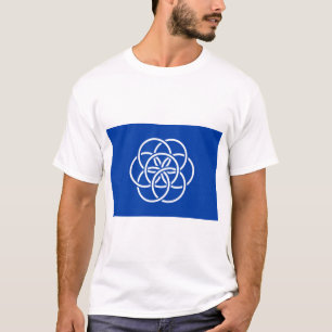 T-shirt Drapeau international de la planète Terre