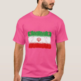T-shirt Drapeau iranien Iran Pride Patrimoine Vintage