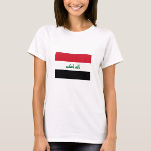 T-shirt Drapeau Iraq