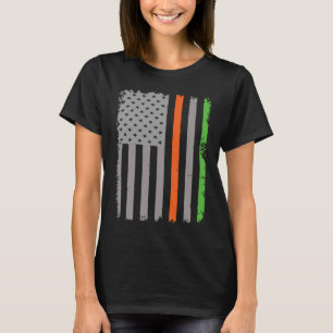 T-shirt Drapeau irlandais américain