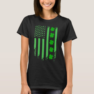 T-shirt Drapeau irlandais américain Irlande Drapeau Jour d