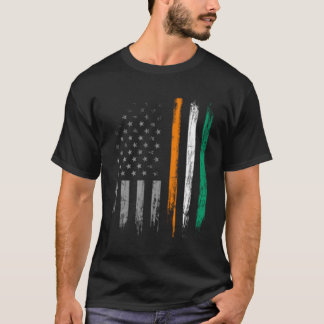 T-shirt Drapeau Irlandais Américain St Patrick'S Day