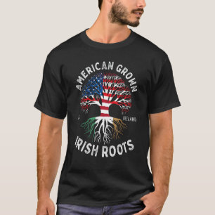 T-shirt Drapeau irlandais cultivé américain