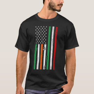 T-shirt Drapeau irlandais d'Amérique Italie Patrick cool d