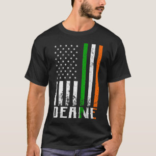 T-shirt Drapeau irlandais famille américaine DEANE Drapeau