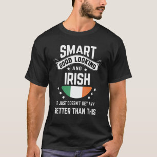 T-shirt Drapeau Irlandais Fierté Autochtone Irlande Racin