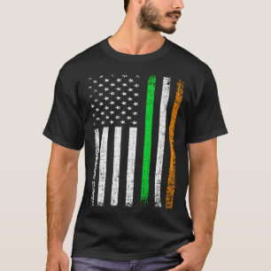T-shirt Drapeau irlandais Irlande Patriotique Drapeau amér