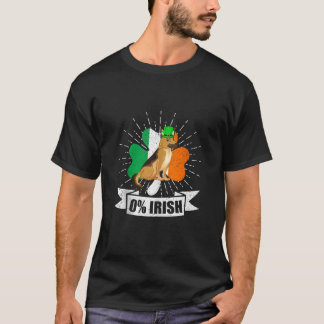 T-shirt Drapeau irlandais Saint Patrick's Day Shamrock all