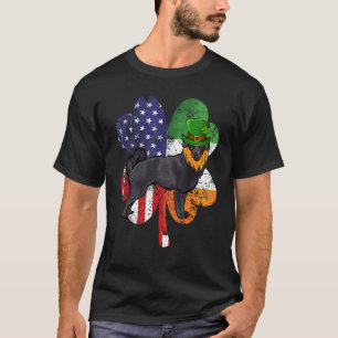 T-shirt Drapeau irlandais Schipperke Chien