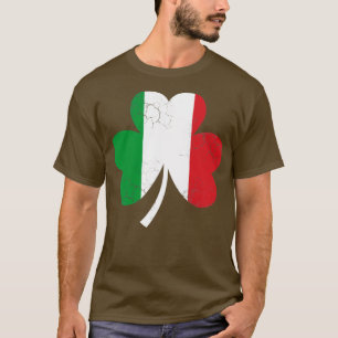 T-shirt Drapeau irlandais Shamrock patrimoine St patrick D