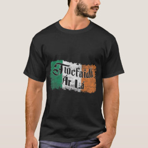 T-shirt Drapeau irlandais vintage Ireland Tiocfaidh Ar La