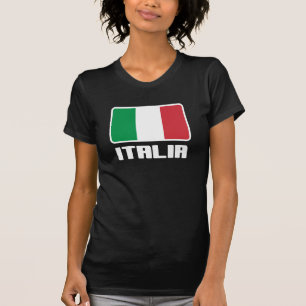 T-shirt Drapeau Italia