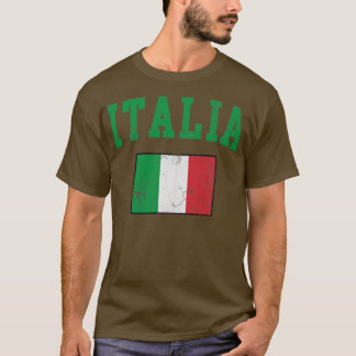 T-shirt Drapeau Italia vintage Italie Italiano
