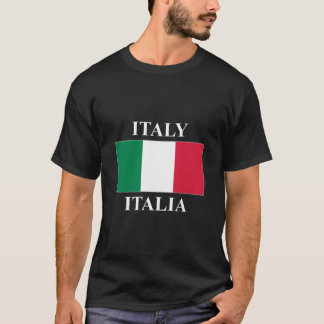 T-shirt Drapeau Italie