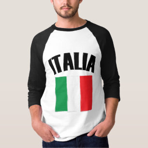 T-shirt Drapeau Italie