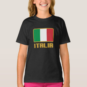 T-shirt Drapeau Italie