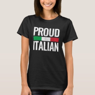T-shirt Drapeau Italie Vintage Italie Fière