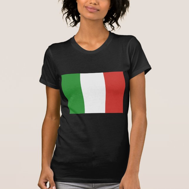 T-shirt Drapeau italien (Devant)