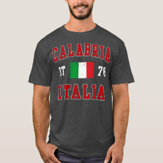 T-shirt Drapeau italien de Calabre Italie