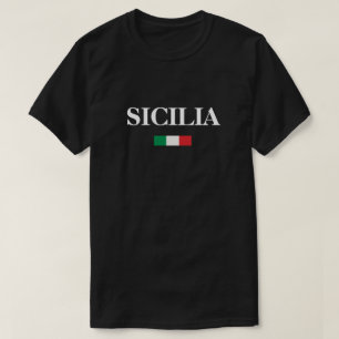 T-shirt Drapeau italien de Sicile
