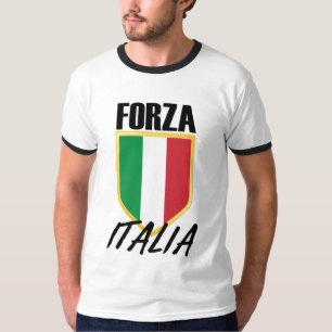 T-shirt Drapeau italien Forza Italia Football