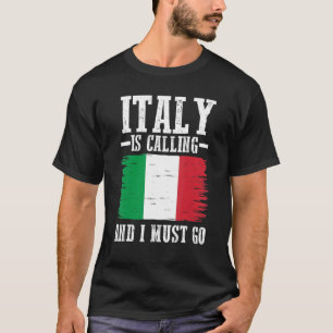 T-shirt Drapeau italien Italie
