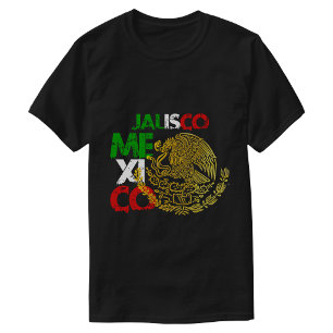 T-shirt Drapeau Jalisco Mexique 