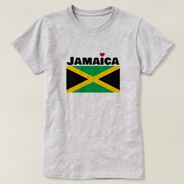 T-shirt Drapeau jamaïcain (Design devant)