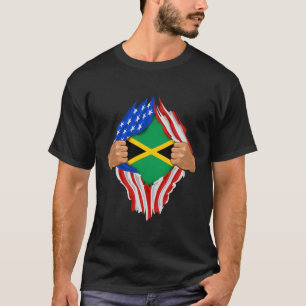 T-shirt Drapeau jamaïcain