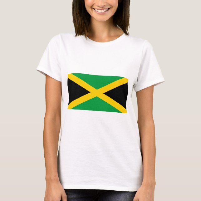 T-shirt Drapeau jamaïcain (Devant)