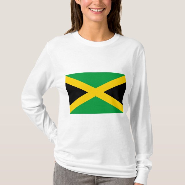 T-shirt Drapeau jamaïcain (Devant)