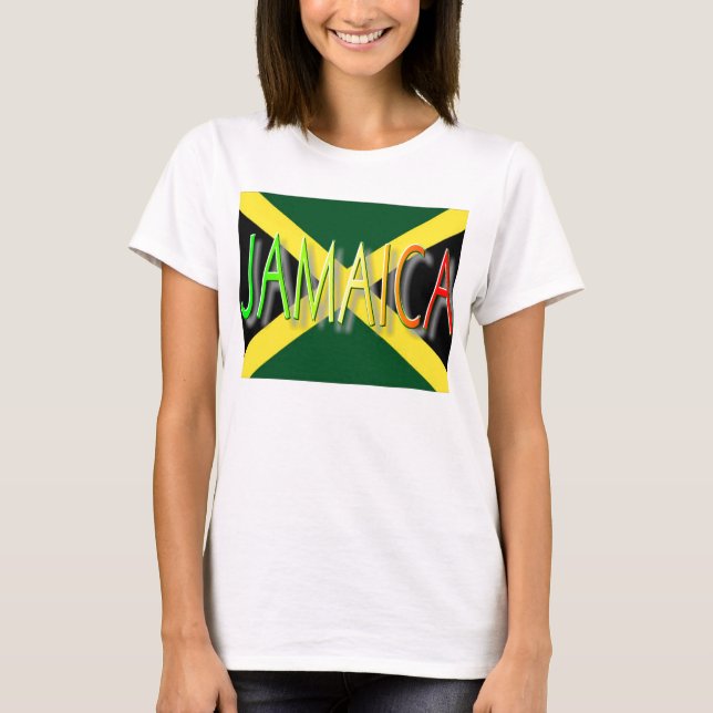 T-shirt Drapeau jamaïcain (Devant)