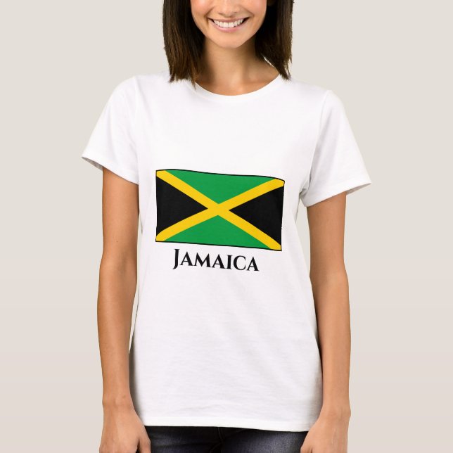 T-shirt Drapeau jamaïcain (Devant)