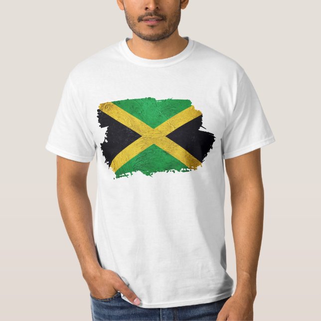 T-shirt Drapeau jamaïcain (Devant)