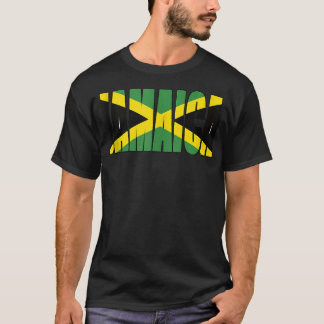 T-shirt Drapeau jamaïcain cadeau