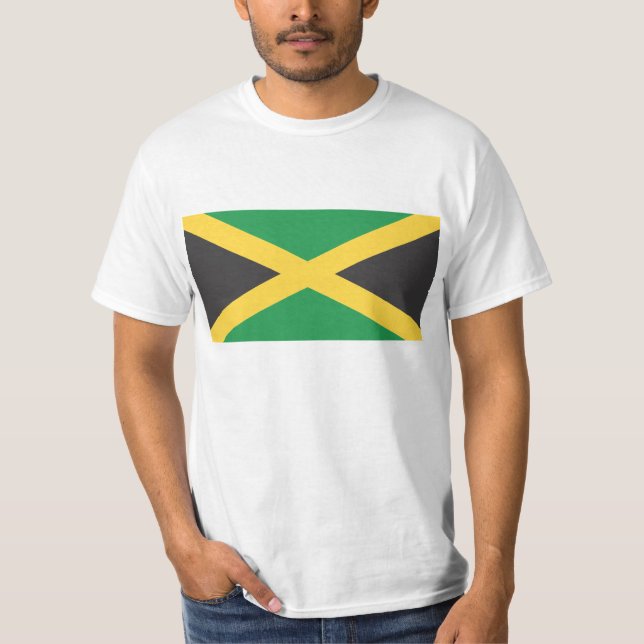 T-shirt Drapeau jamaïcain T-Shrt (Devant)