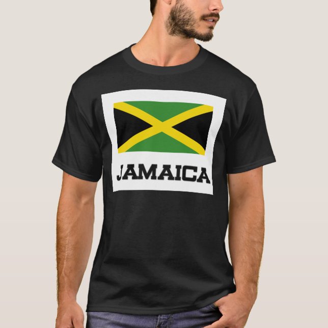 T-shirt Drapeau Jamaïque (Devant)