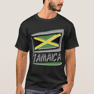 T-shirt Drapeau Jamaïque