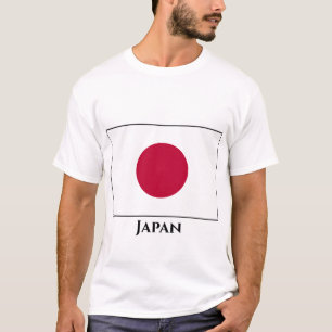 T-shirt Drapeau japonais