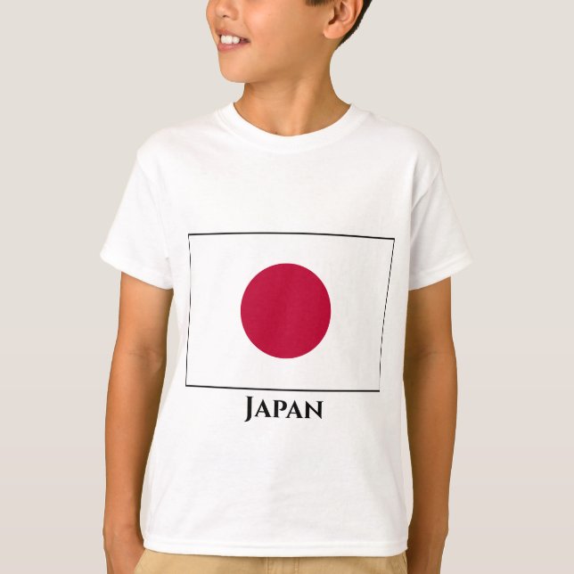 T-shirt Drapeau japonais (Devant)