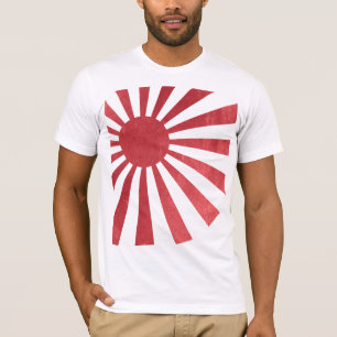 T-shirt Drapeau japonais de Soleil Levant (légèrement