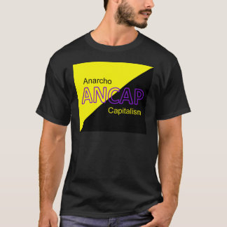 T-shirt Drapeau jaune et noir d'ANCAP