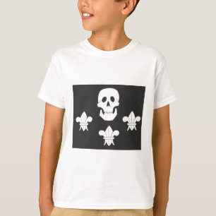 T-SHIRT DRAPEAU JOLLY ROGER ET TROIS LIEUX