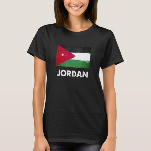 T-shirt Drapeau Jordanie