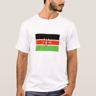 T-shirt Drapeau kenyan